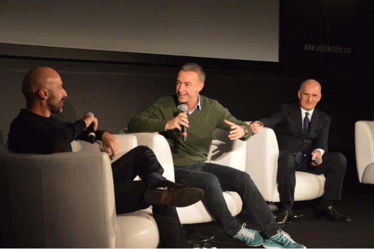 Niko Romito, Linus e Massimo Menna (foto Sergio Cusumano