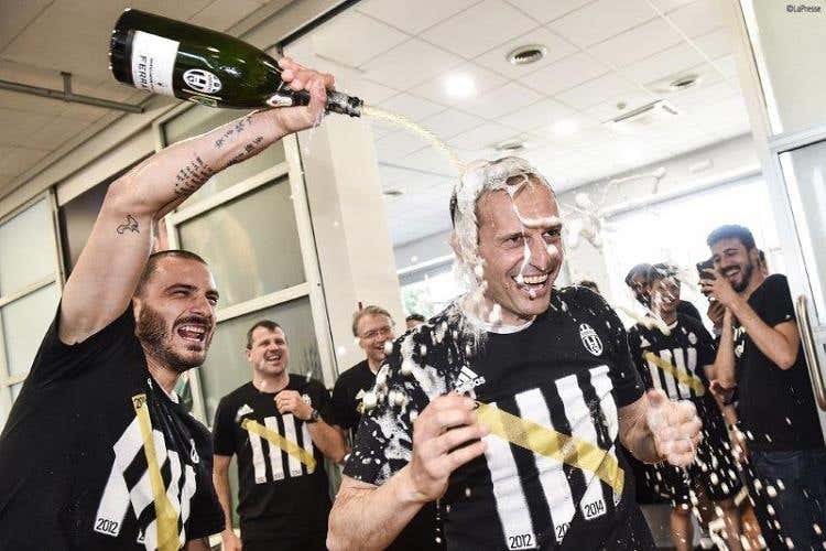 Leonardo Bonucci e Massimiliano Allegri