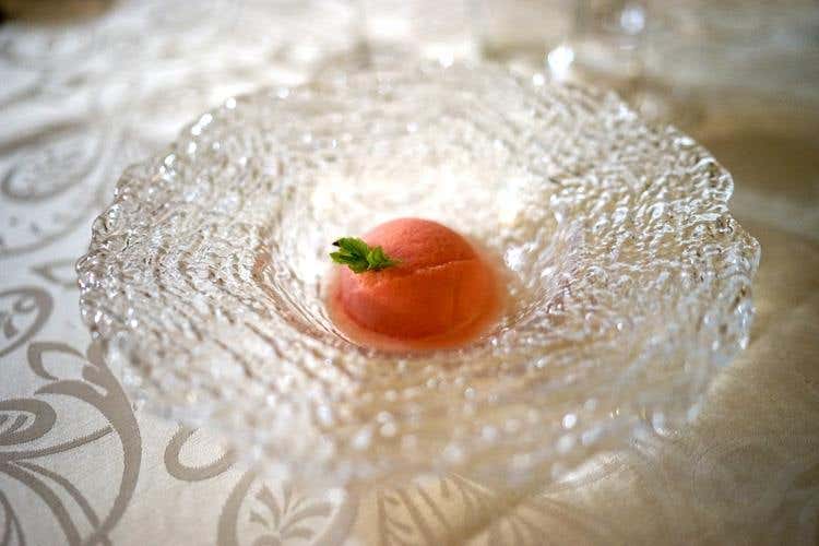 Sorbetto all'anguria e Rive di Guia Marsuret