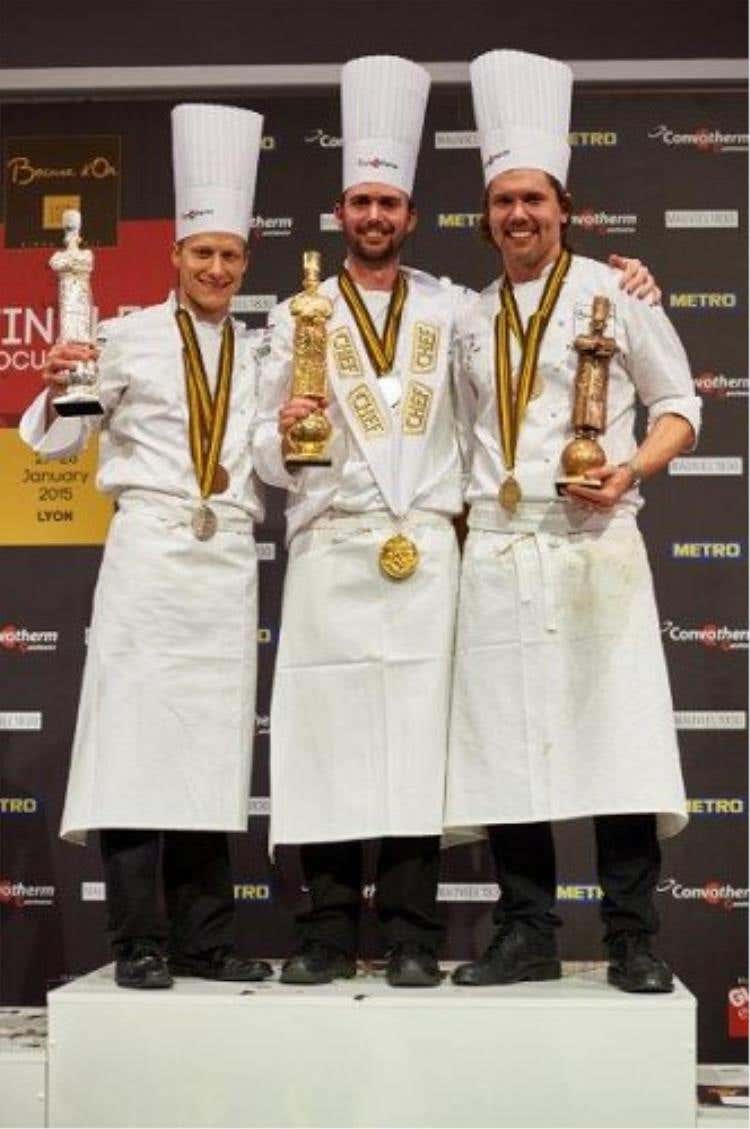 da sinistra: Philip Tessier, Ørjan Johannessen e Tommy Mylllymäki