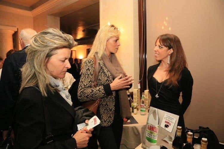 Sonia Donati (Slow Food Toscana), Beatrice Mozzi (Oleificio Le Torri), Veronica Belli (Varnelli)