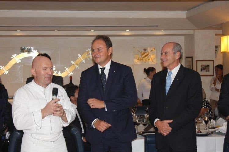 Alfio Ghezzi, Matteo Lunelli e Mauro Lunelli