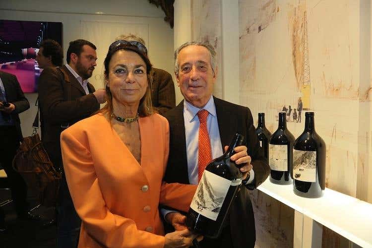 Da sinistra: Rosaria e Ferdinando Frescobaldi