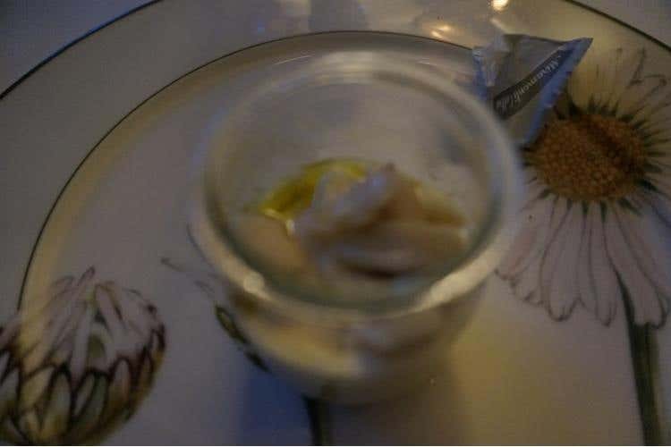 Merluzzo Black cod con crema di patate ratte al tartufo nero estivo