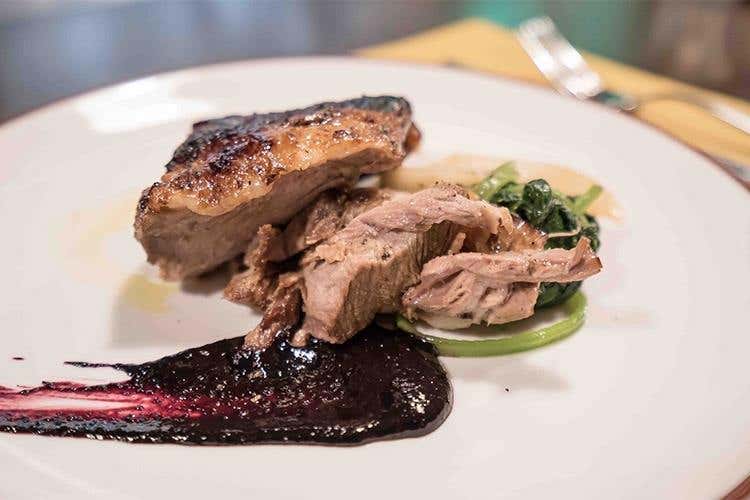 Reale di Agnello Gallese arrosto al cardamomo (Diego Rossi)