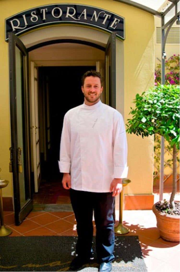 Lo chef Andrea Mattei