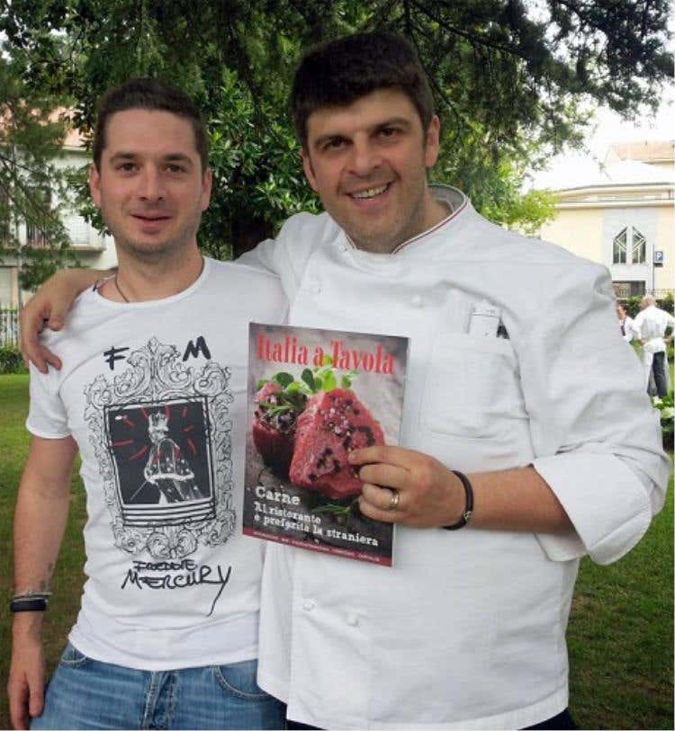 Andrea Lupini con Ilario Vinciguerra