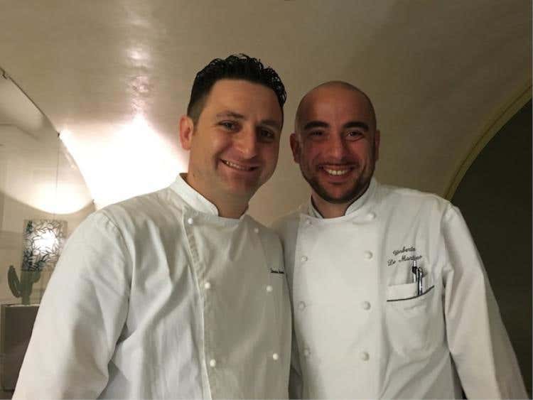 Da sinistra: Domenico Iavarone e Umberto De Martino