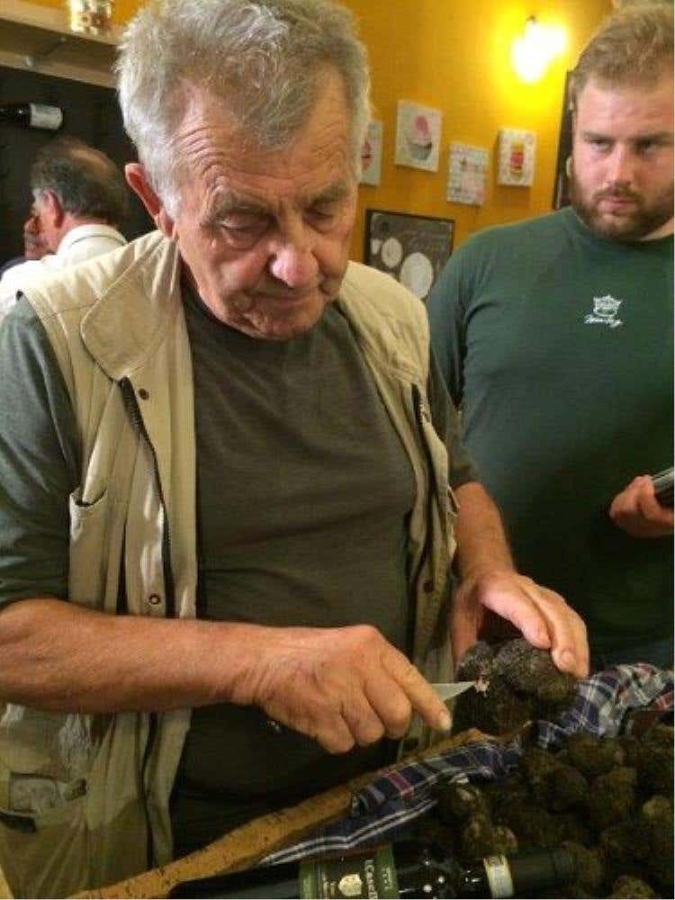 Franco Pasqualin, esperto di tartufi