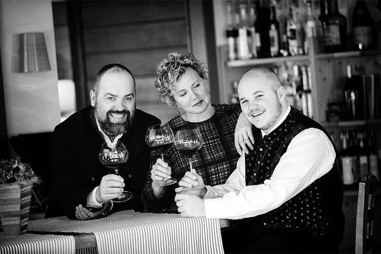 Stefan, Wilma e Jan Clemens Wieser