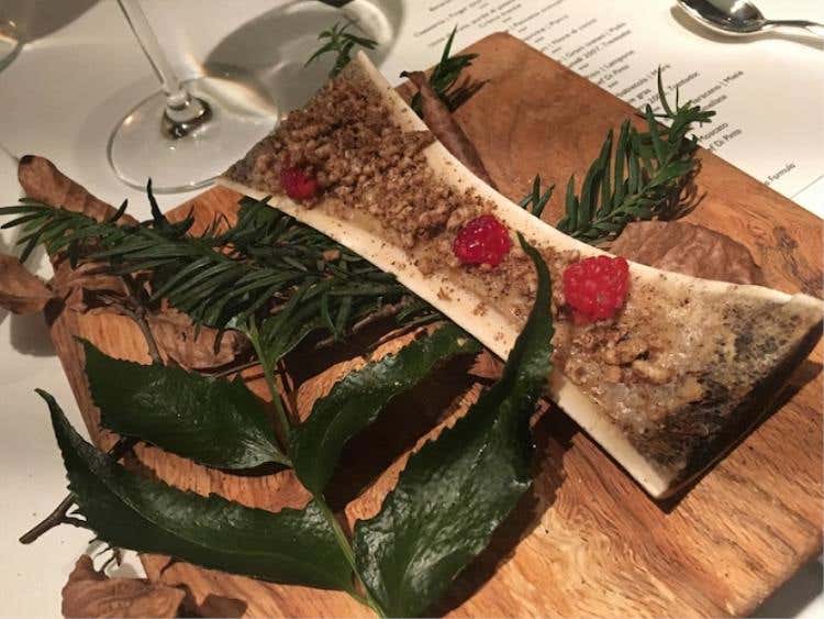 Midollo, riso e lampone (Roberto Di Pinto)