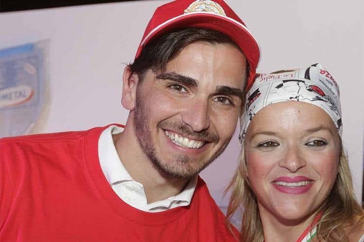 Andrea Cozzolino e Teresa Iorio (campionessa uscente