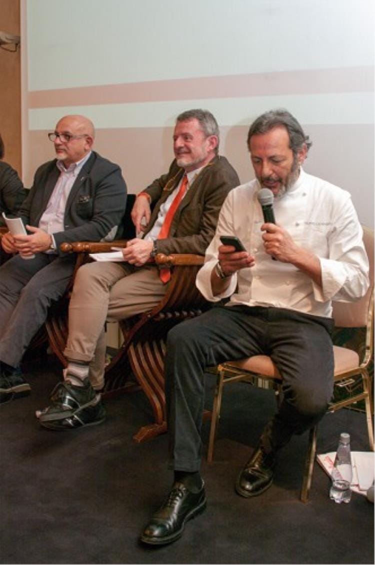Claudio Sadler, Alberto Lupini e Filippo La Mantia