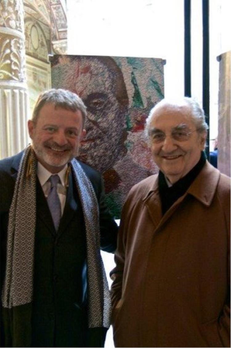 Alberto Lupini e Gualtiero Marchesi