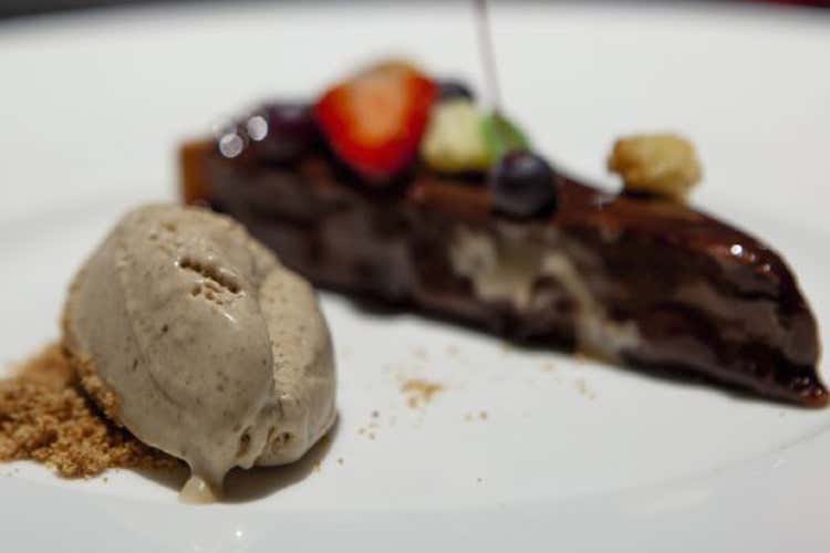 Gelato al panettone (“A cena con il panettone” A Firenze gran final del tour