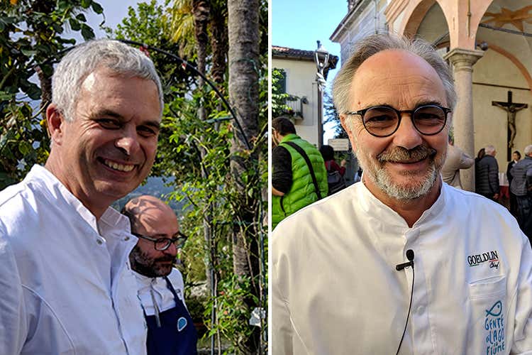 Gli chef: Pietro Leemann e Marco Sacco