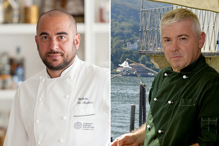 Gli chef: Umberto De Martino e Pasquale Botta