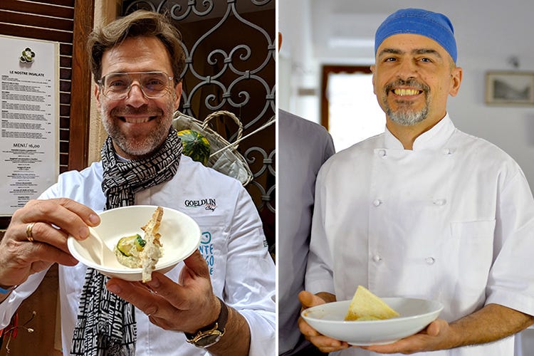 Gli chef: Renato Bosco e Alberto Todisco