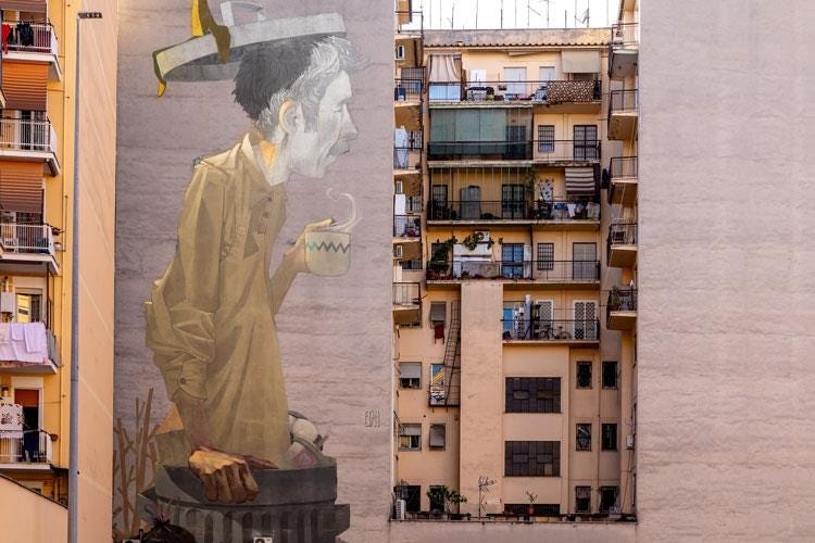 (A.Roma Life Style Hotel 
Sette nuovi cocktail per sette murales)