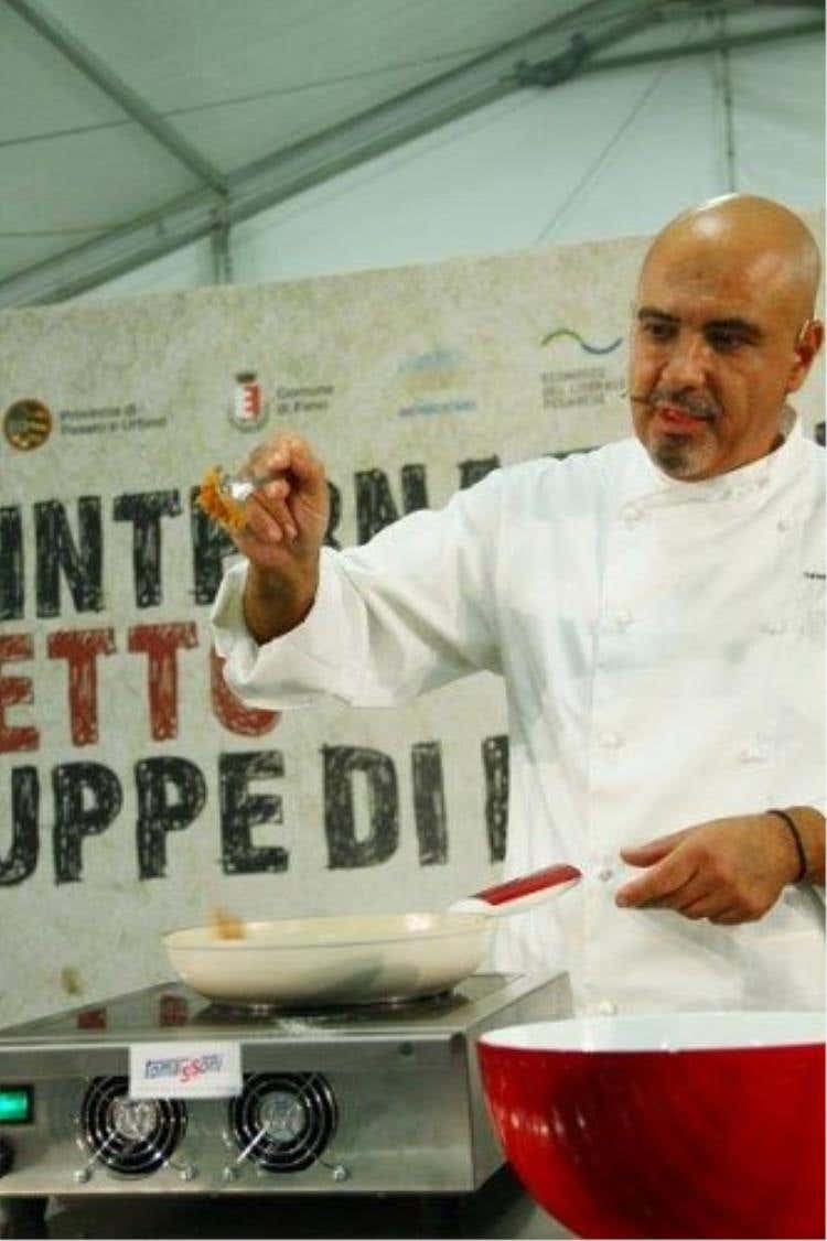 Antonio Corrado, cuoco del Ristorante Napoleon di Ancona (Uir