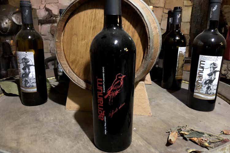 (Agnanum, amore per la vite 
Dai terrazzamenti alla bottiglia)