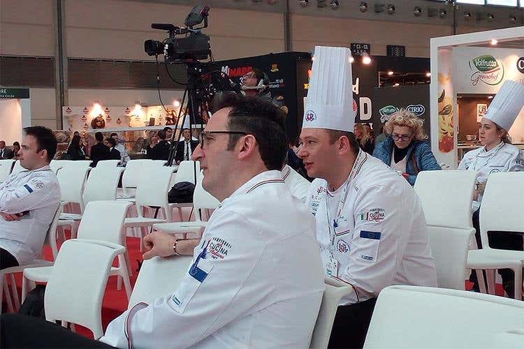Ai Campionati di cucina italiana Fic 
ha vinto lo spirito di squadra