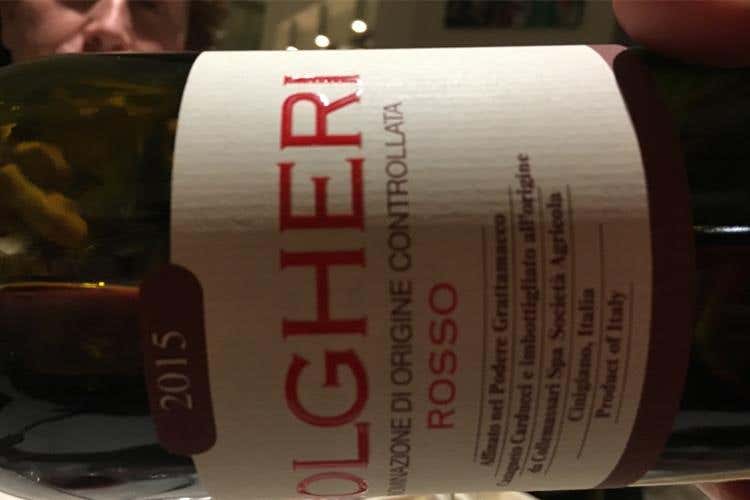 Al Carroponte, omaggio in tavola 
ai vini toscani di Colle Massari