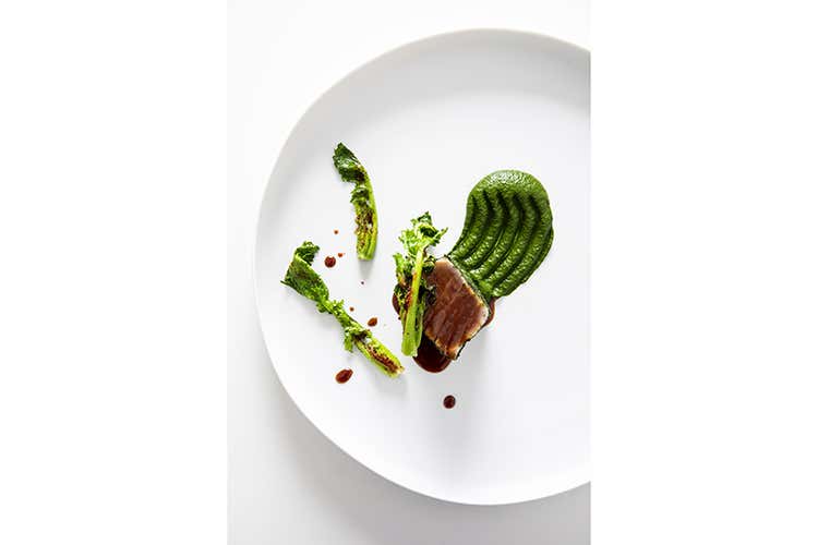 Tonno e Patanegra (Orgoglio ligure al Nove Ristorante)