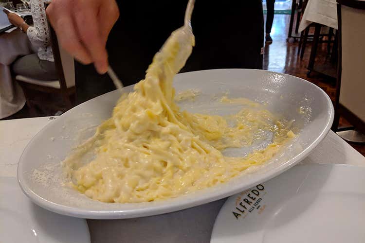 Alfredo alla Scrofa guarda avanti 
Presto un franchising di fettuccine