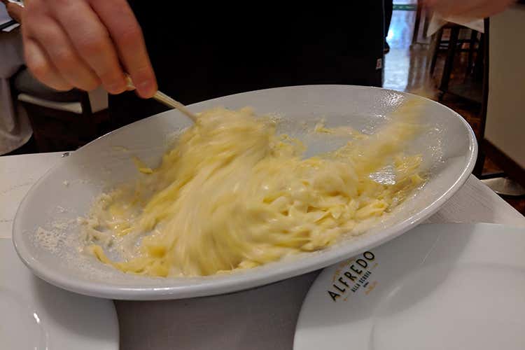 Alfredo alla Scrofa guarda avanti 
Presto un franchising di fettuccine