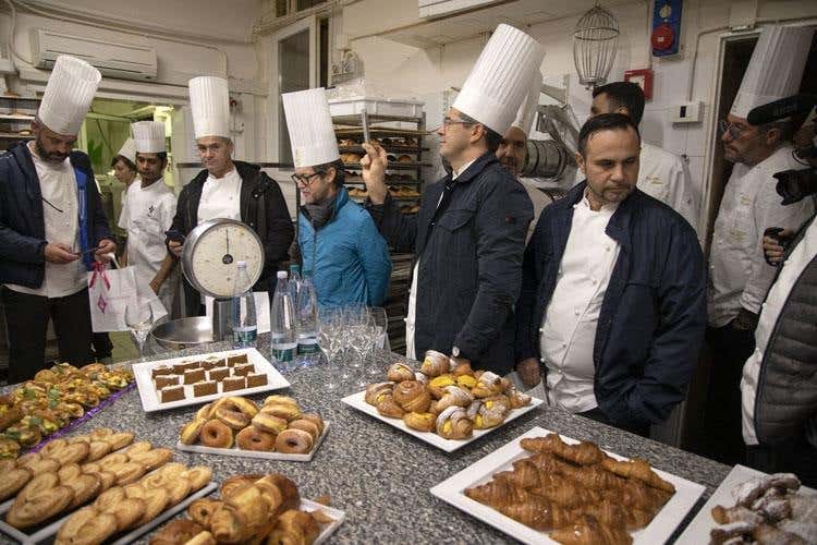 (AMPI in visita a Bologna 
dagli Accademici Fabbri, Elmi, Antoniazzi)