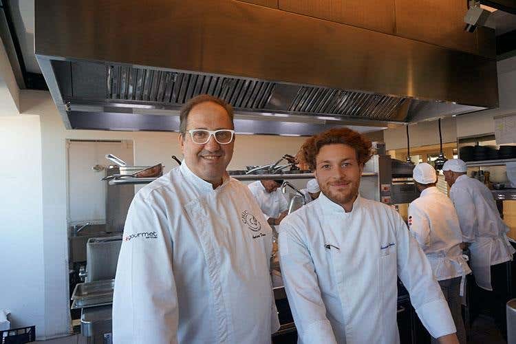 Andrea Fusco e Alessandro Caputo - Andrea Fusco al Giuda Ballerino! 
Due anni di cucina tra gioco e qualità