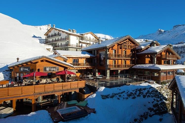 Il boutique hotel (Après ski direttamente sulle piste 
al Principe delle Nevi di Cervinia)