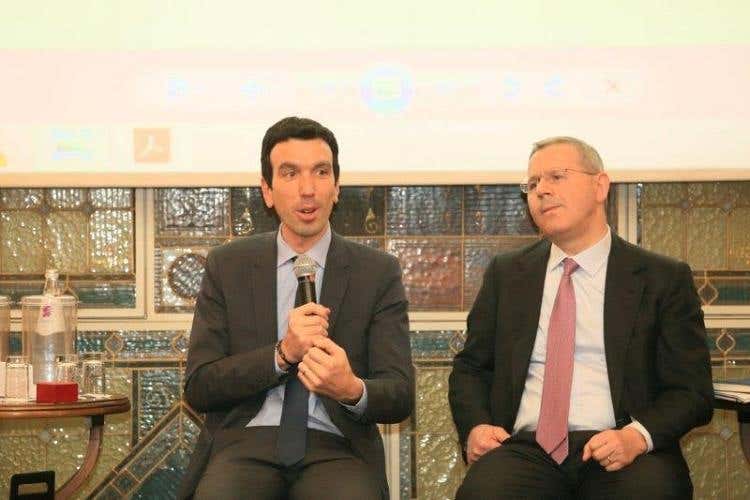 Maurizio Martina e Lino Stoppani