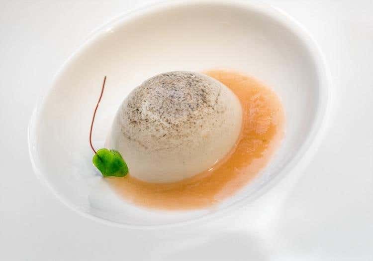 Panna cotta al fieno (Diego Rossi