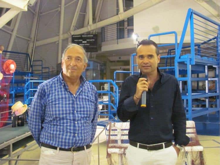 Angelo Serri e Nicola Loira (sindaco di Porto San Giorgio