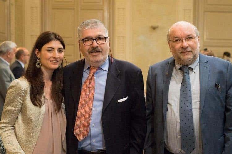 Fabiana Gilardi, Matteo Scibilia, Stefano Salina (direttore Capac Milano)