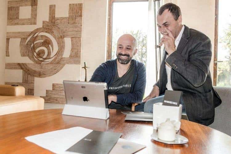 Niko Romito ed Emidio Mansi (foto Francesco Fioramonti