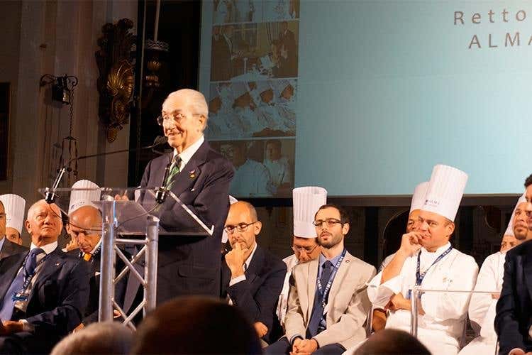 Gualtiero Marchesi (rettore Alma)