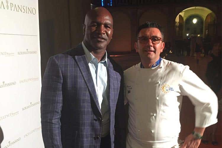 Evander Holyfield e Marco Valli