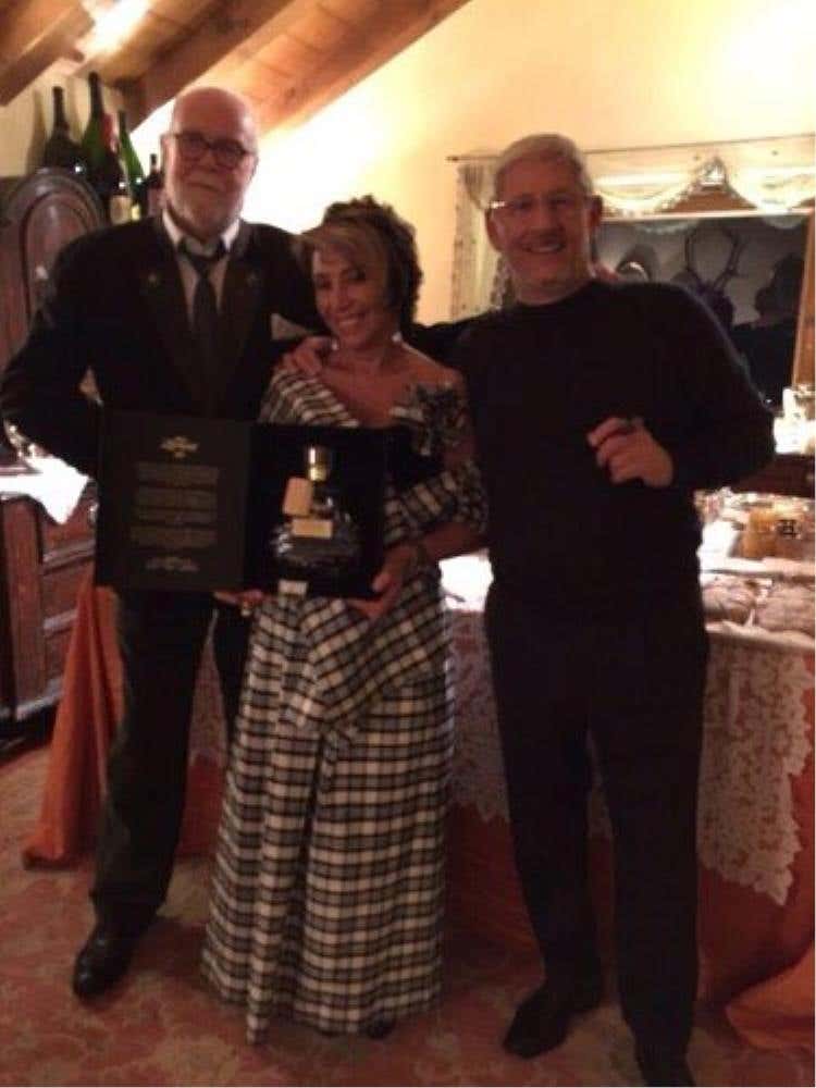 da sinistra: Renato Missaglia, Maria Pia Montanari e Tano Simonato