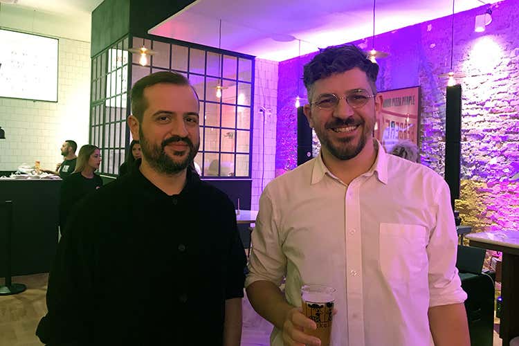 Matteo e Salvatore Aloe (Berberè fa poker a Milano 
e inaugura il Mikkeller Bar)