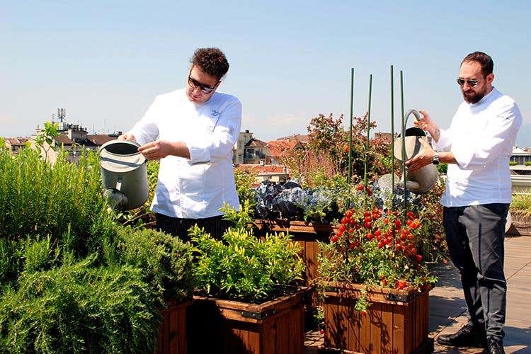 Claudio Lochiatto (sous chef) e Stefao Sforza