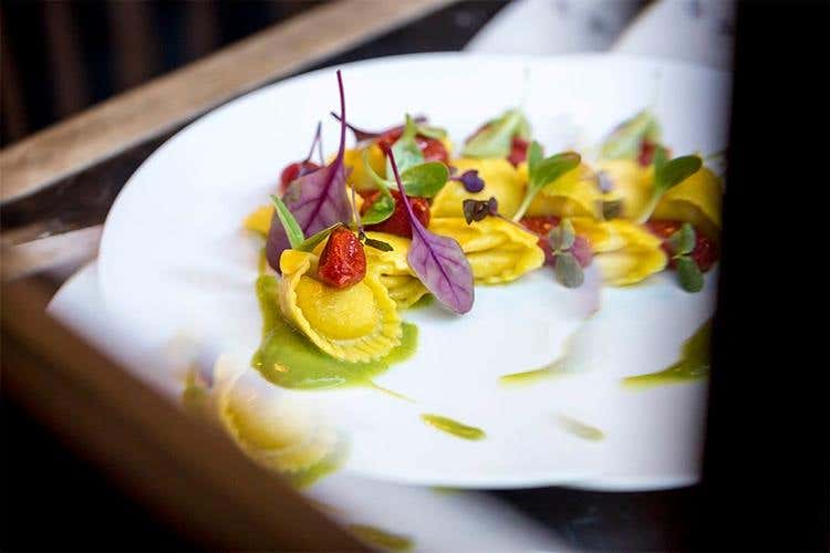 Tortelli burro e alici