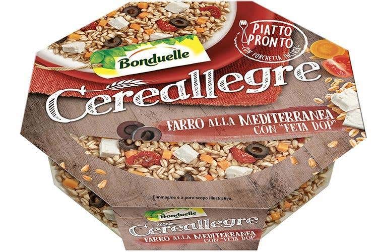 Cereallegra - Farro alla mediterranea con Feta Dop (Pausa pranzo con Bonduelle 
Un'occasione per ritrovare sé stessi)