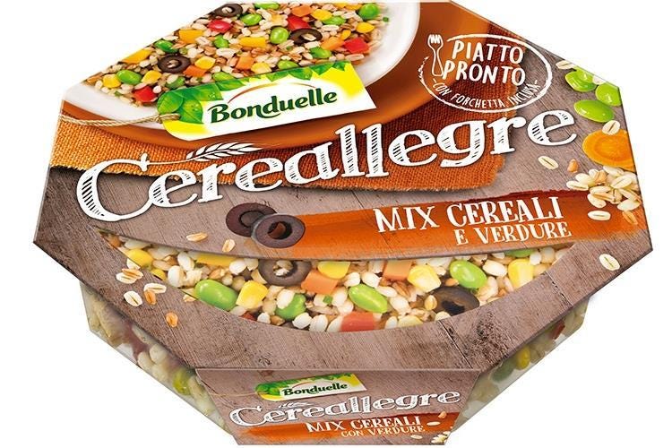 Cereallegra - Mix cereali e verdure (Pausa pranzo con Bonduelle 
Un'occasione per ritrovare sé stessi)