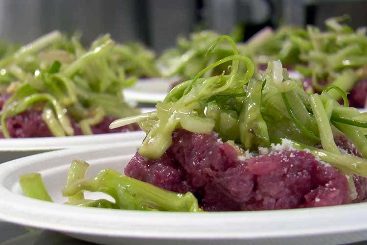 Battuta di Marchigiana (Bovinmarche, la nuova linea Skin 
per conservare il gusto della carne)