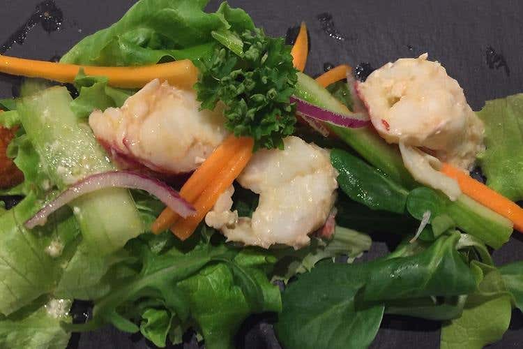 (Buongustai bergamaschi stupiti 
dal menu di pesce proposto da Giò)