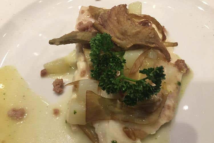 (Buongustai bergamaschi stupiti 
dal menu di pesce proposto da Giò)