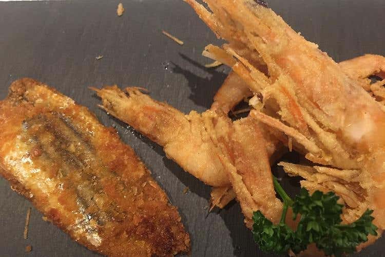(Buongustai bergamaschi stupiti 
dal menu di pesce proposto da Giò)